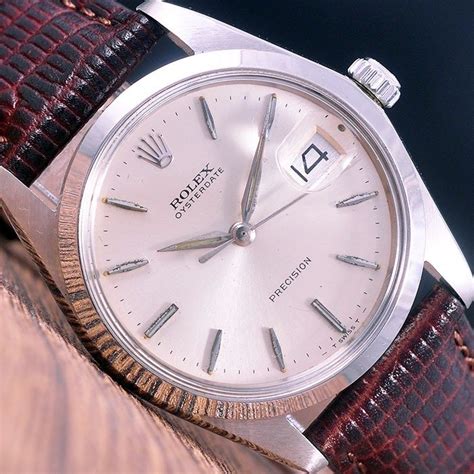 rolex oysterdate precision topolino 6694 uomo 1970-1979|rolex oysterdate.